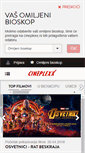 Mobile Screenshot of cineplexx.rs